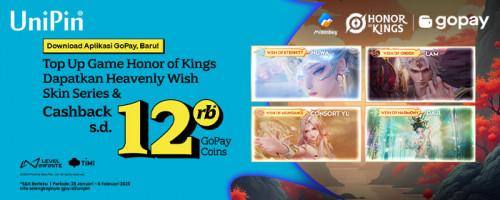 Top Up Honor of Kings—Dapatkan Skin Heavenly Wish Spesial